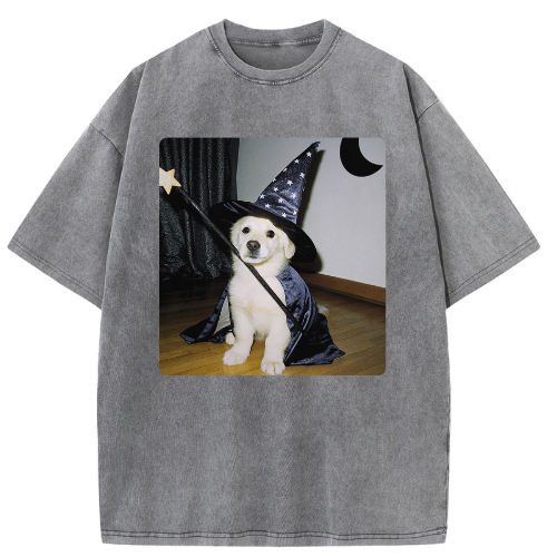 Magic Pup Washed T-shirt - Image 2