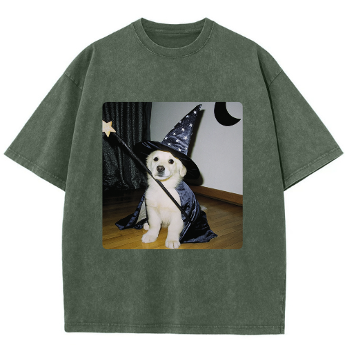 Magic Pup Washed T-shirt - Image 3