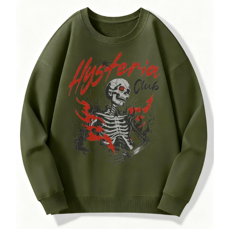 Hysteria Skull Sweatshirt - Image 3
