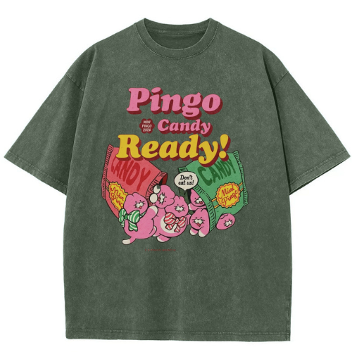 Pingo Ready Washed T-Shirt - Image 4