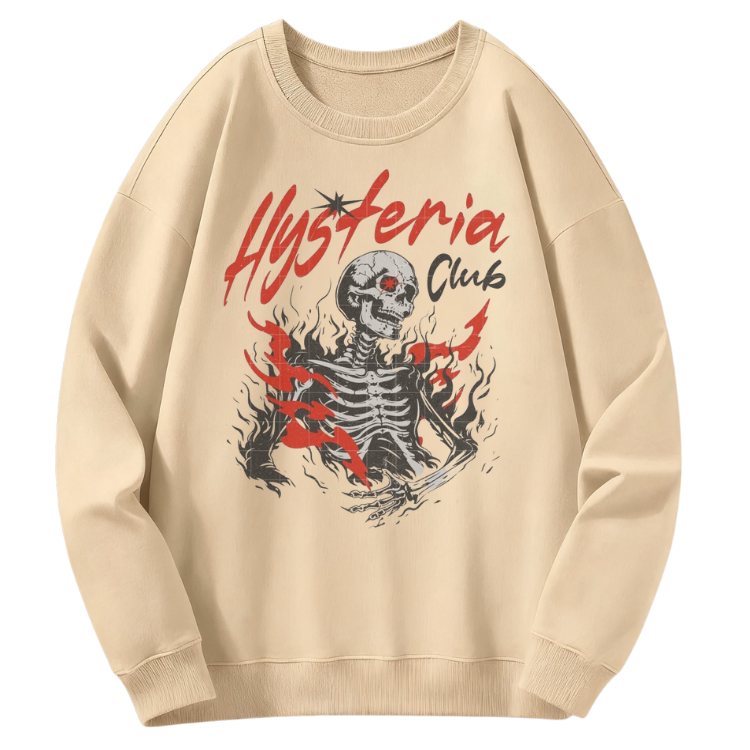 Hysteria Skull Sweatshirt - Image 5