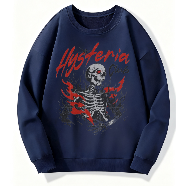 Hysteria Skull Sweatshirt - Image 4